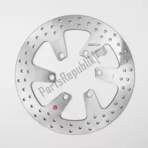 BRAKING BRRH8102 disc round floating front w/o hub - Bottom side
