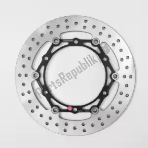 BRAKING BRRL8001 disc round floating steel hub 267 - Bottom side