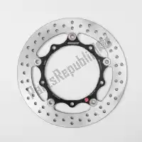 BRRL8002, Braking, Disque rond flottant moyeu acier 267    , Nouveau