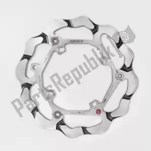 BRAKING BRS34011 disc batfly semi-floating 3 pins - Bottom side