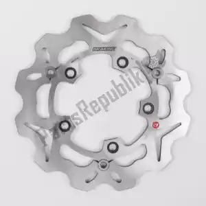 BRAKING BRS38006 disc wave semi-floating 3 pins - Bottom side