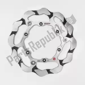 BRAKING BRS34006 disc batfly semi-floating 3 pins - Bottom side