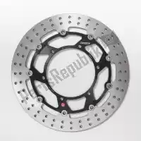 BRSTX33, Braking, Disk round floating al-hub stx    , New