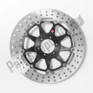 BRAKING BRSTX43 disk round floating al-hub stx - Bottom side