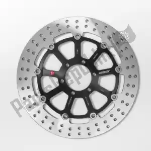 BRAKING BRSTX80 schijf round floating al-hub stx - Onderkant