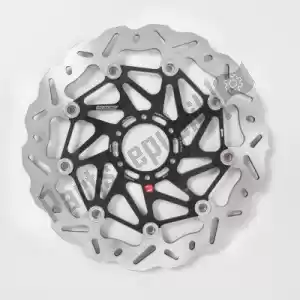 BRAKING BRWK004L disk wave floating al-hub sk2 296 - Bottom side