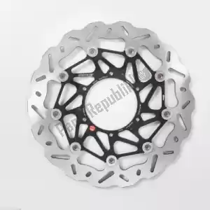 BRAKING BRWK096L disk wave floating al-hub sk2 296 - Bottom side