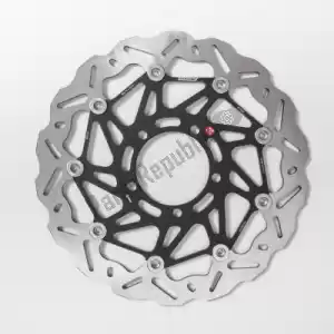 BRAKING BRWK150R disk wave floating al-hub sk2 310 - Bottom side