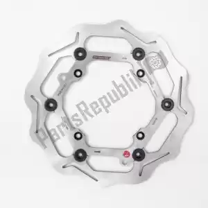 BRAKING BRWL4005 disc wave floating steel hub 260 - Bottom side