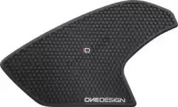 Here you can order the sticker side tank pad hdr207 black from Print, with part number 60880207: