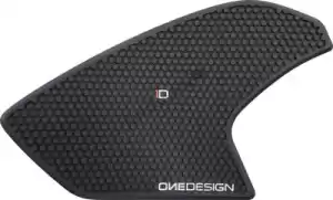 PRINT 60880207 sticker side tank pad hdr207 black - Bottom side