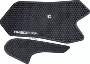 PRINT 60880211 sticker side tank pad hdr211 black - Bottom side