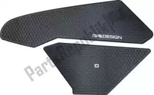 PRINT 60880215 sticker side tank pad hdr215 black - Bottom side