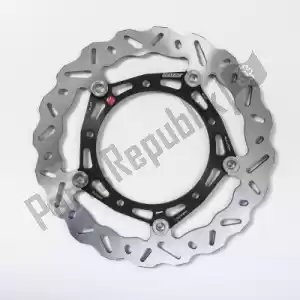 BRAKING BRWK148R disco de onda flotante al-hub sk2 282 - Lado inferior