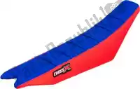 M9103BLRBL, Cross X, Div seat cover, blue/red/blue (stripes)    , Nieuw