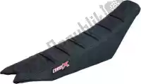 M9103BBB, Cross X, Div seat cover, black/black/black (stripes)    , Nieuw