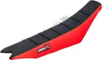 M9103BRB, Cross X, Div seat cover, black/red/black (stripes)    , Nieuw