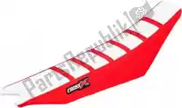 M9103WRR, Cross X, Div seat cover, white/red/red (stripes)    , Nieuw