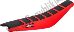 CROSS X M8103BRR capa de assento div, preto/vermelho/vermelho (listras) - Lado inferior