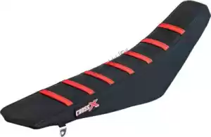 CROSS X M1103BBR housse de selle div, noir/noir/rouge (rayures) - La partie au fond