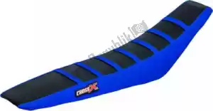 CROSS X M7123BBLBL capa de assento div, preto/azul/azul (listras) - Lado inferior