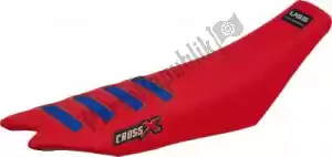 CROSS X UFM9122RBL housse de selle div ugs, rouge/bleu (color wave) - La partie au fond