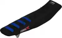 UFM4152BBL, Cross X, Housse de selle div ugs, noir/bleu (color wave)    , Nouveau