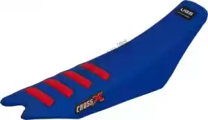 CROSS X UFM9122BLR div ugs seat cover, blue/red (color wave) - Bottom side