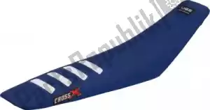 CROSS X UFM6162BLW housse de selle div ugs, bleu/blanc (color wave) - La partie au fond