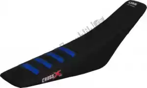 CROSS X UFM11002BBL div ugs seat cover, black/blue (color wave) - Bottom side