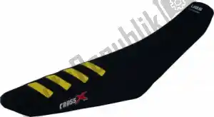 CROSS X UFM3122BY div ugs seat cover, black/yellow (color wave) - Onderkant