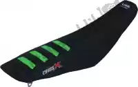 UFM2172BG, Cross X, Funda de asiento div ugs, negro/verde (color wave)    , Nuevo