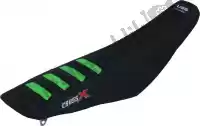 UFM2202BG, Cross X, Div ugs seat cover, black/green (color wave)    , Nieuw