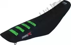 CROSS X UFM2172BG div ugs seat cover, black/green (color wave) - Bottom side