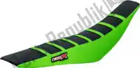 M2173BGG, Cross X, Coprisedile div, nero/verde/verde (righe)    , Nuovo