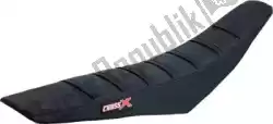 Ici, vous pouvez commander le housse de selle div, noir/noir/noir (rayures) auprès de Cross X , avec le numéro de pièce M2183BBB: