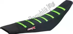 CROSS X M2153BBG coprisedile div, nero/nero/verde (righe) - Il fondo
