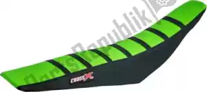 CROSS X M2143GBB capa de assento div, verde/preto/preto (listras) - Lado inferior