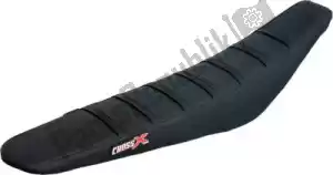 CROSS X M5233BBB capa de assento div, preto/preto/preto (listras) - Lado inferior