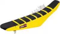 M3133BYY, Cross X, Div seat cover, black/yellow/yellow (stripes)    , New