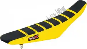 CROSS X M3113BYY div seat cover, black/yellow/yellow (stripes) - Bottom side