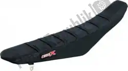 Here you can order the div seat cover, black/black/black (stripes) from Cross X, with part number M3093BBB: