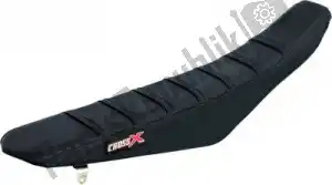 CROSS X M3093BBB div seat cover, black/black/black (stripes) - Bottom side