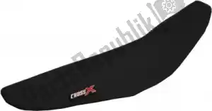 CROSS X M10101B div seat cover, black - Bottom side