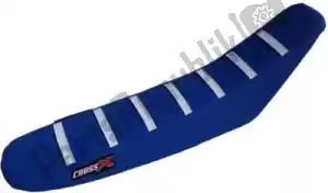CROSS X M10133BLBLW housse de selle div, bleu/bleu/blanc (rayures) - La partie au fond