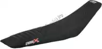 UFM7121B, Cross X, Div ugs seat cover, black (wave)    , New