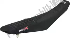 CROSS X UFM3121B div ugs seat cover, black (wave) - Bottom side