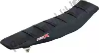 M4173BBB, Cross X, Div seat cover, black/black/black (stripes)    , New