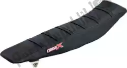 Here you can order the div seat cover, black/black/black (stripes) from Cross X, with part number M4103BBB: