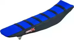 div seat cover, blue/black/black (stripes) van Cross X, met onderdeel nummer M4093BLBB, bestel je hier online: